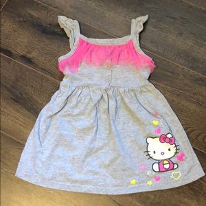Hello Kitty Girls Cami Ruffle Dress